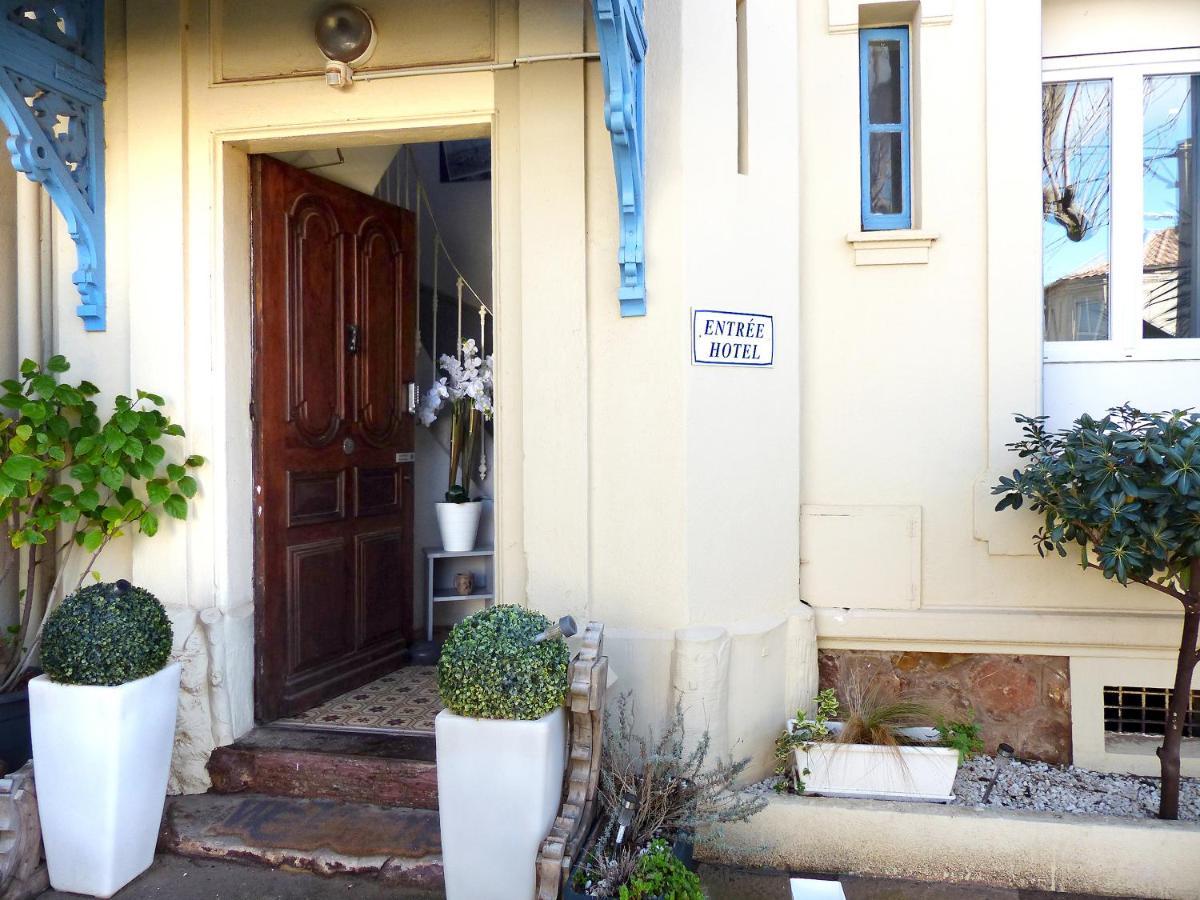 Hotel Le Chalet Valras-Plage Bagian luar foto